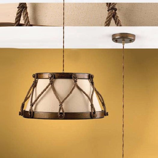 Подвесной светильник Lustrarte Rustica Tambor 529.89 Kobi Подвесной светильник Lustrarte Rustica Tambor 529.89 Kobi