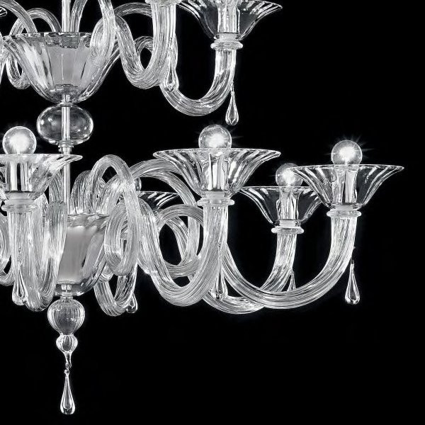 Потолочная люстра Sylcom Dolfin 1380/8+4 K CR.CR Потолочная люстра Sylcom Dolfin 1380/8+4 K CR.CR