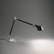 Настольная лампа Artemide Tolomeo midi halo black A004430 + A004030 Настольная лампа Artemide Tolomeo midi halo black A004430 + A004030