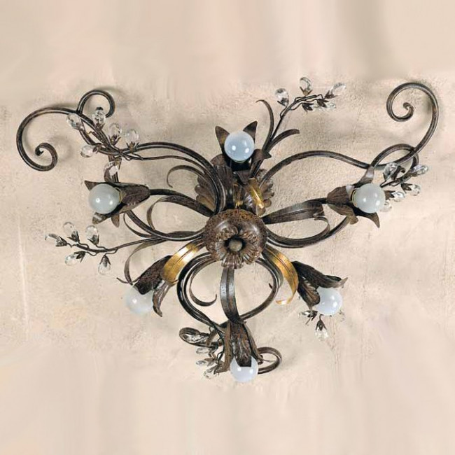 Потолочный светильник Passeri International Cristallo PL 5965/6 Dec. 038 Потолочный светильник Passeri International Cristallo PL 5965/6 Dec. 038