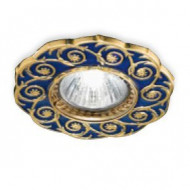 Встраиваемый спот (точечный светильник) Renzo Del Ventisette FA 14397/1 DEC. OL BLUE Встраиваемый спот (точечный светильник) Renzo Del Ventisette FA 14397/1 DEC. OL BLUE