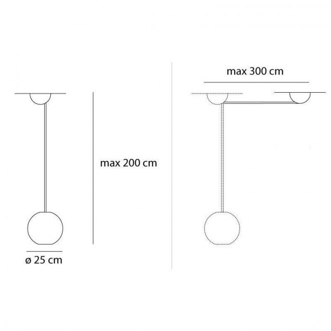 Подвесной светильник Artemide Aggregato A033100+A089410+A086000 Подвесной светильник Artemide Aggregato A033100+A089410+A086000