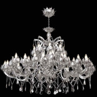 Люстра Beby Group Spiga 1810B02 Satin Chrome Siberian Blue Люстра Beby Group Spiga 1810B02 Satin Chrome Siberian Blue