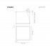 Подвесной светильник Axo Light Lightecture Framework SP FRAME M SPFRAMEMFLEBCXX Подвесной светильник Axo Light Lightecture Framework SP FRAME M SPFRAMEMFLEBCXX