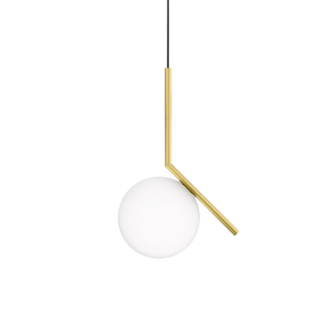 Подвесной светильник Flos IC Lights S2 Brushed brass F3176059 Подвесной светильник Flos IC Lights S2 Brushed brass F3176059