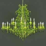 Люстра Masiero Maria Teresa VE 951/24 CG green