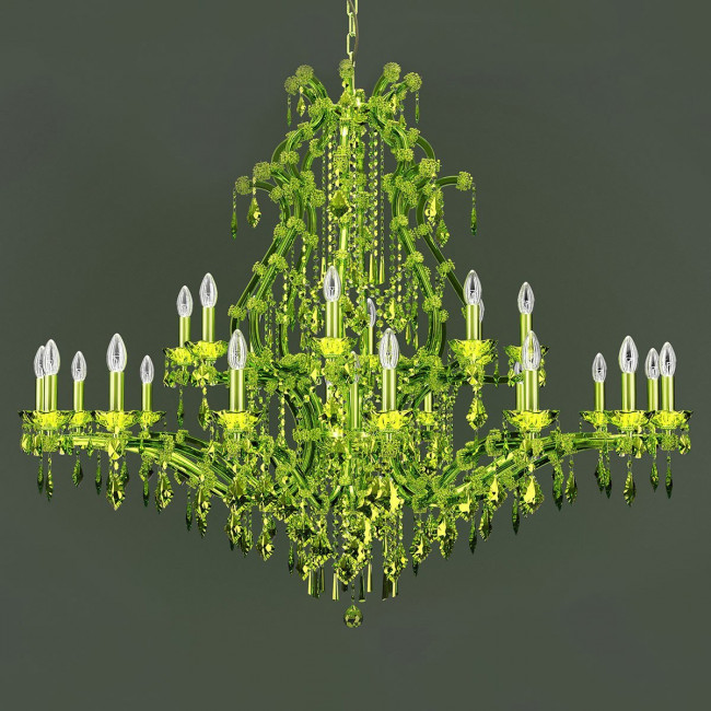 Люстра Masiero Maria Teresa VE 951/24 CG green Люстра Masiero Maria Teresa VE 951/24 CG green