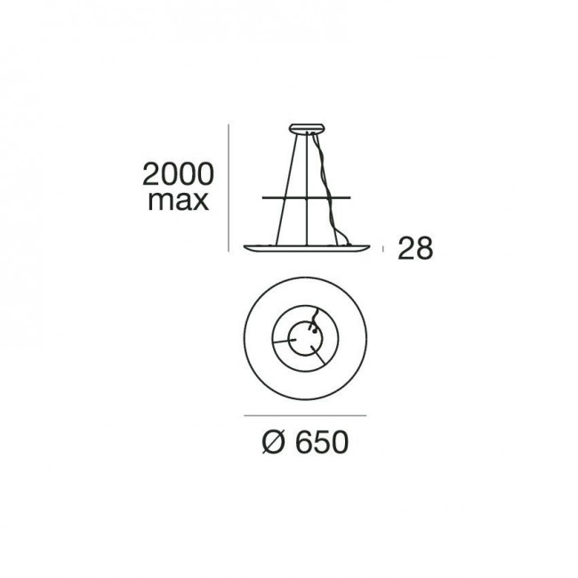 Подвесной светильник Linea Light 2Nights 7984 Подвесной светильник Linea Light 2Nights 7984