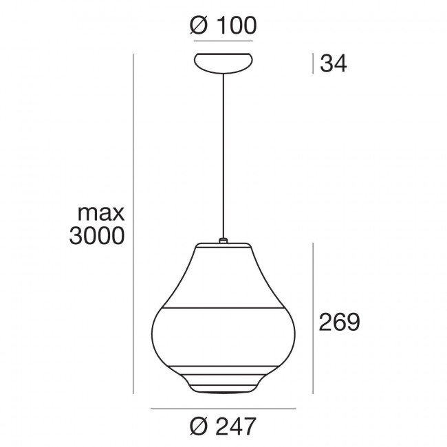 Подвесной светильник Linea Light Sisters 8386 Подвесной светильник Linea Light Sisters 8386