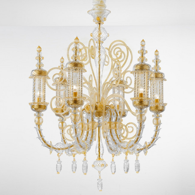 Люстра Sylcom Bucintoro 1798/6 PO CR.O