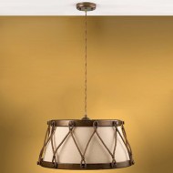 Подвесной светильник Lustrarte Rustica Tambor 530.89 Kobi Подвесной светильник Lustrarte Rustica Tambor 530.89 Kobi