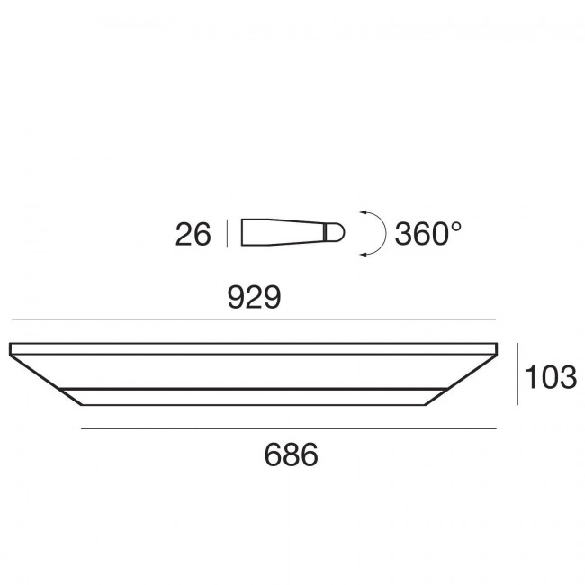 Настенный светильник Linea Light Circular 8413 Настенный светильник Linea Light Circular 8413