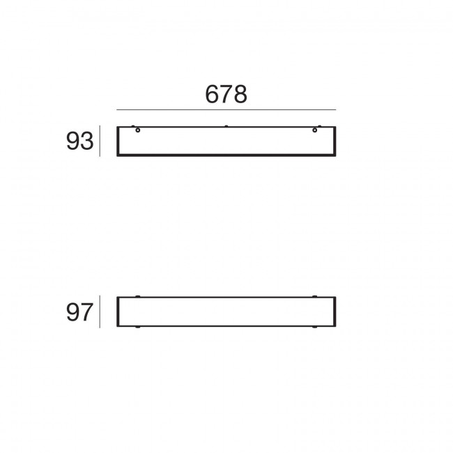 Потолочный светильник Linea Light Glued 90303 Потолочный светильник Linea Light Glued 90303