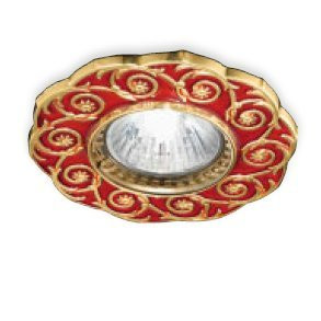 Встраиваемый спот (точечный светильник) Renzo Del Ventisette FA 14397/1 DEC. OL RED Встраиваемый спот (точечный светильник) Renzo Del Ventisette FA 14397/1 DEC. OL RED