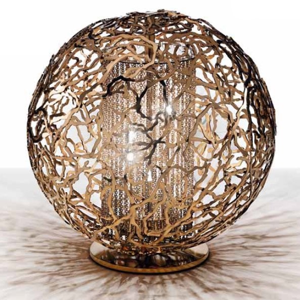 Настольная лампа IDL Weave 511/4L dark bronze Настольная лампа IDL Weave 511/4L dark bronze