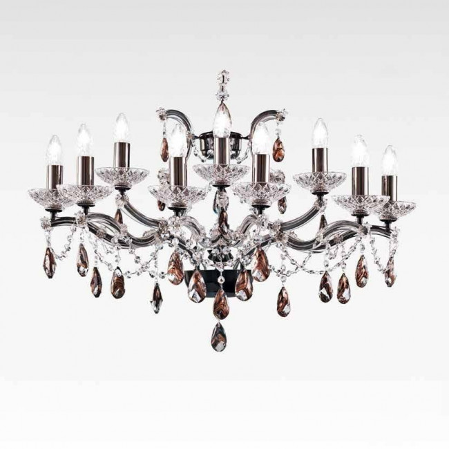 Люстра Beby Group Nuovo Vintage 6103/9A Glossy Black Black rose Люстра Beby Group Nuovo Vintage 6103/9A Glossy Black Black rose