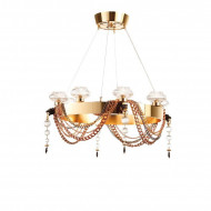 Люстра IlParalume MARINA 7717 1910/CH8/ORO24K