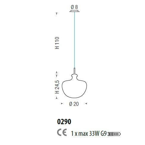 Подвесной светильник Sylcom Aphros 0290 GRY Подвесной светильник Sylcom Aphros 0290 GRY
