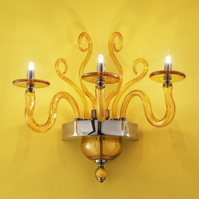 Бра Euroluce Yncanto A3 Amber Бра Euroluce Yncanto A3 Amber