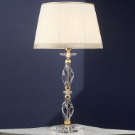Настольная лампа Euroluce Alicante LG1 gold Clear shade Настольная лампа Euroluce Alicante LG1 gold Clear shade