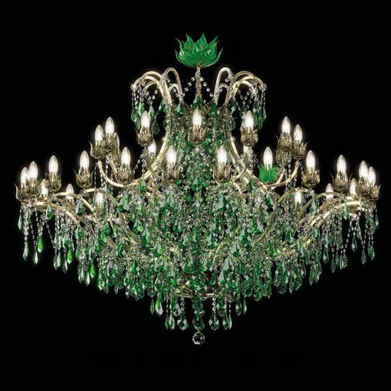 Люстра Beby Group Spiga 1810B03 Light Gold Jungle Green Люстра Beby Group Spiga 1810B03 Light Gold Jungle Green