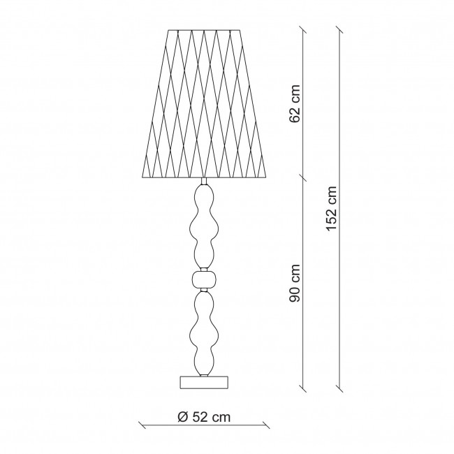 Торшер Patrizia Garganti Ginger & Fred PG510 Торшер Patrizia Garganti Ginger & Fred PG510