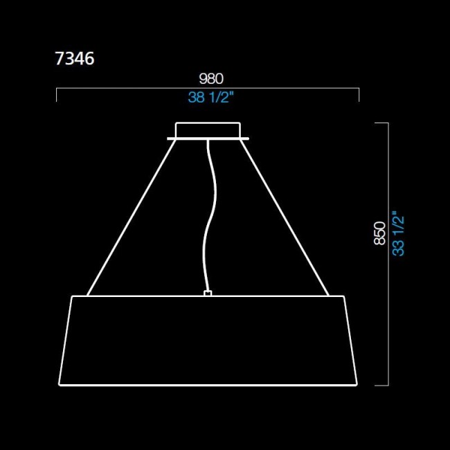 Подвесной светильник Barovier&Toso New Eden 7346/CW