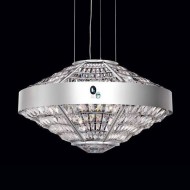 Подвесной светильник Beby Group Stone 5150E01 Satin Chrome Cut Almond Turquoise Подвесной светильник Beby Group Stone 5150E01 Satin Chrome Cut Almond Turquoise