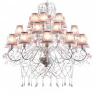 Люстра IlParalume MARINA 4426 1627/CH24/BI/RS Люстра IlParalume MARINA 4426 1627/CH24/BI/RS