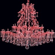 Люстра Masiero Maria Teresa VE 951/24 RW CUT CRYSTAL