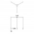 Подвесной светильник Linea Light 2Nights 8641 Подвесной светильник Linea Light 2Nights 8641