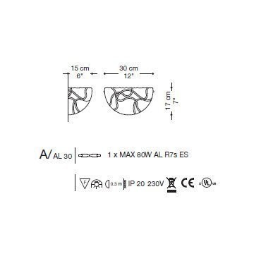 Настенный светильник La Murrina File A AD-3S Настенный светильник La Murrina File A AD-3S