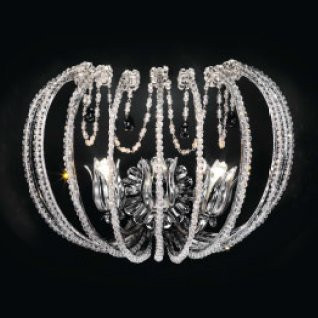 Настенный светильник Renzo Del Ventisette A 14343/3 DEC. CROMO Настенный светильник Renzo Del Ventisette A 14343/3 DEC. CROMO