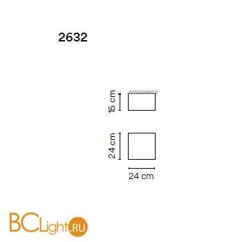 Потолочный светильник Vibia Structural 2632 21 /23 Grey D1