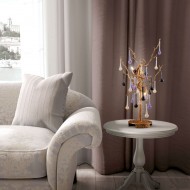 Настольный светильник Serip Bijout 6027 FO BJ28 BJ16 BJ43 Настольный светильник Serip Bijout 6027 FO BJ28 BJ16 BJ43