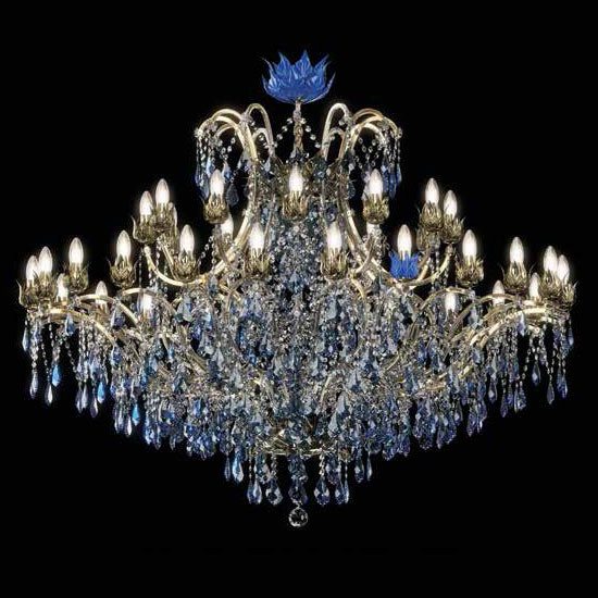 Люстра Beby Group Spiga 1810B03 Light Gold Lapis Blue Люстра Beby Group Spiga 1810B03 Light Gold Lapis Blue