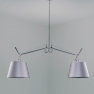 Подвесной светильник Artemide Tolomeo suspension basculante 0630010A + 0781030A Подвесной светильник Artemide Tolomeo suspension basculante 0630010A + 0781030A