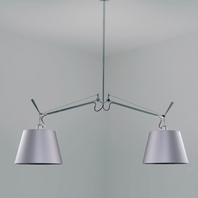 Подвесной светильник Artemide Tolomeo suspension basculante 0630010A + 0781030A