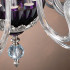 Люстра Euroluce Barocco L8 silver Amethyst Люстра Euroluce Barocco L8 silver Amethyst