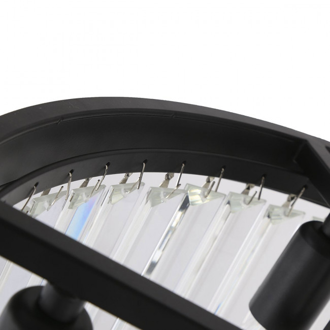 Подвесной светильник DeLight Collection 1920s Odeon KR0387P-6 black/clear Подвесной светильник DeLight Collection 1920s Odeon KR0387P-6 black/clear