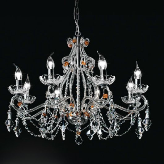 Люстра Renzo Del Ventisette L 14155/8 DEC. CROMO Люстра Renzo Del Ventisette L 14155/8 DEC. CROMO