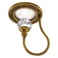 Встраиваемый спот (точечный светильник) FEDE Lighting Crystal De Luxe Paris FD1034CLPB Встраиваемый спот (точечный светильник) FEDE Lighting Crystal De Luxe Paris FD1034CLPB