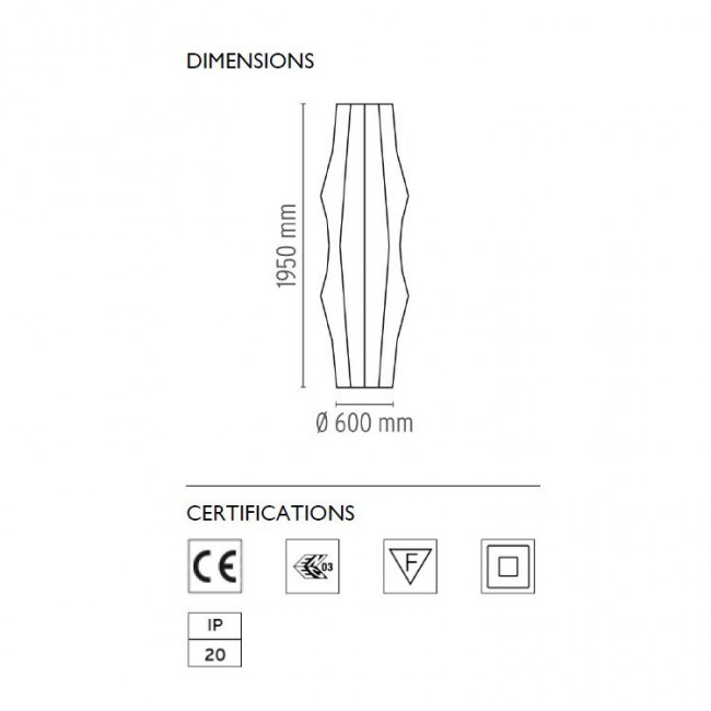 Напольный светильник Flos Fantasma F2201009 Напольный светильник Flos Fantasma F2201009