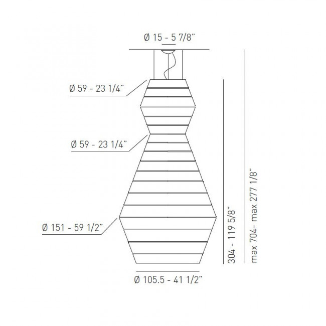 Подвесной светильник Axo Light Lightecture Layers SP LAY B SPLAYBXXE27BCXX Подвесной светильник Axo Light Lightecture Layers SP LAY B SPLAYBXXE27BCXX