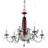 Люстра Euroluce Nuage L6 silver Amethyst Люстра Euroluce Nuage L6 silver Amethyst