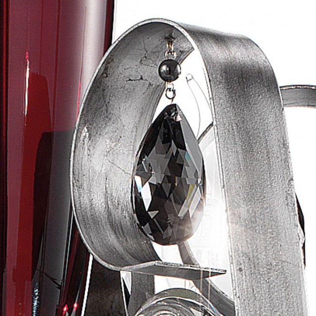 Люстра Euroluce Nuage L6 silver Amethyst Люстра Euroluce Nuage L6 silver Amethyst