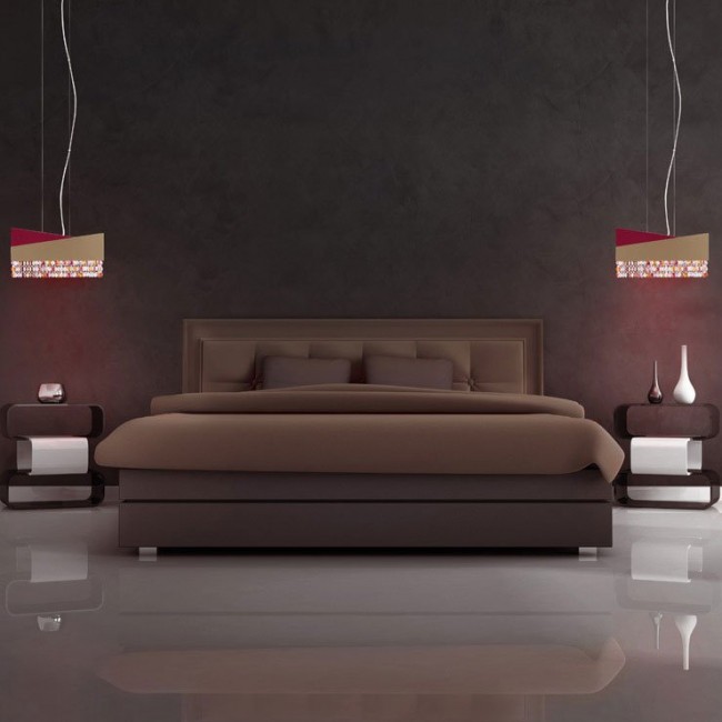 Подвесной светильник Euroluce Horizon lux 30 Bordeaux/Gray Sw Подвесной светильник Euroluce Horizon lux 30 Bordeaux/Gray Sw