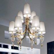 Люстра Italamp MAJESTIC T410/6+3 Trasp. / O Люстра Italamp MAJESTIC T410/6+3 Trasp. / O