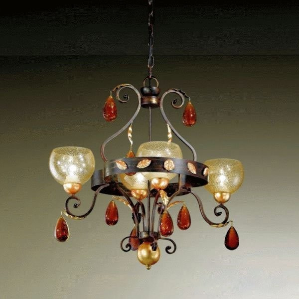 Люстра MM Lampadari Ambra 6418/4 V2166 Люстра MM Lampadari Ambra 6418/4 V2166