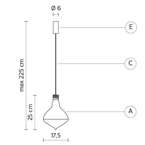 Подвесной светильник Karman Makeup SE123 5F INT Подвесной светильник Karman Makeup SE123 5F INT